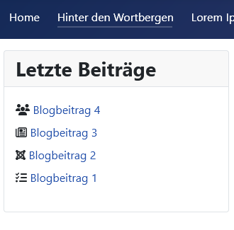 modul mit icon